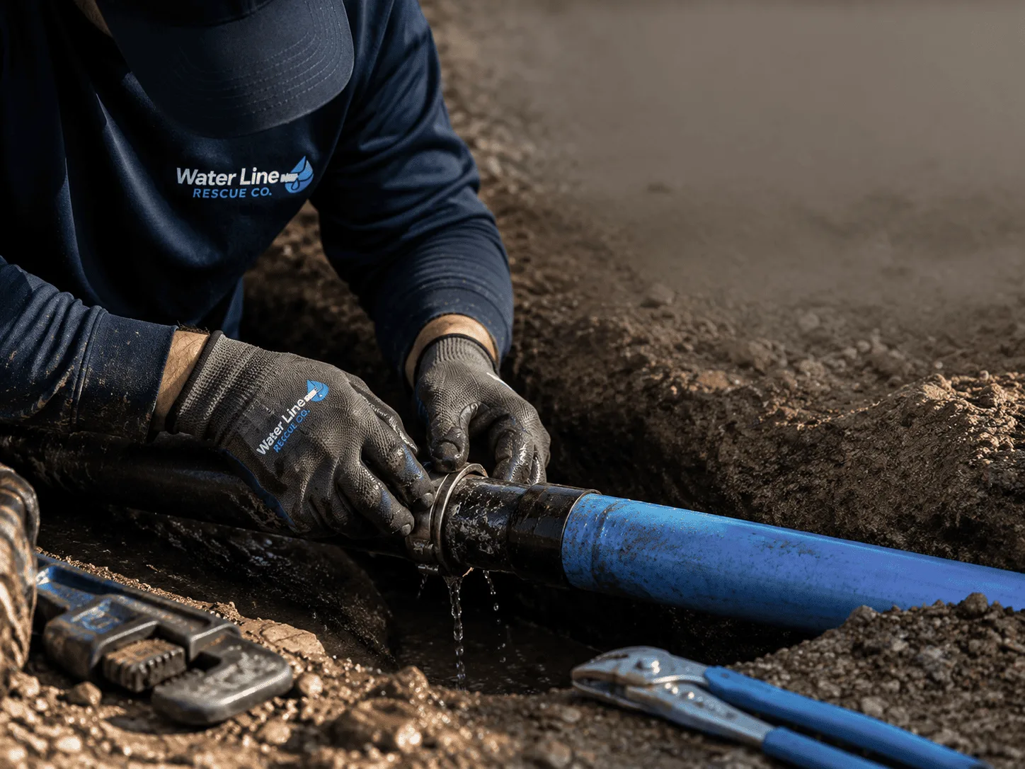 Why choose Water Line Repair in Hudgins, VA